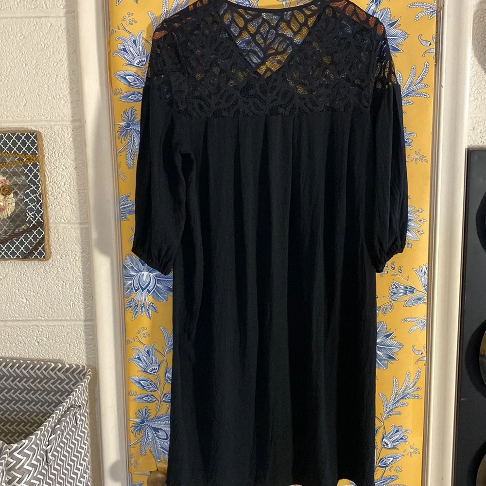 Beautiful black dress or swim coverup from WORLD MARKET size S/M